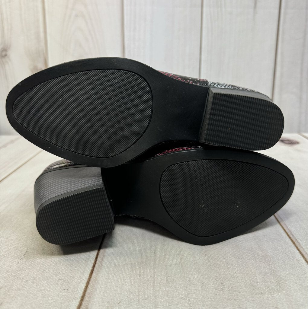 New Sugar Snake Print Booties