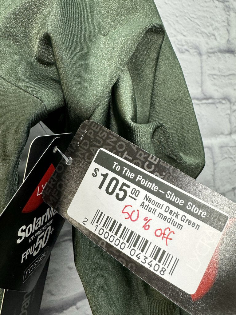 NWT So Danca Olive Green Leotard