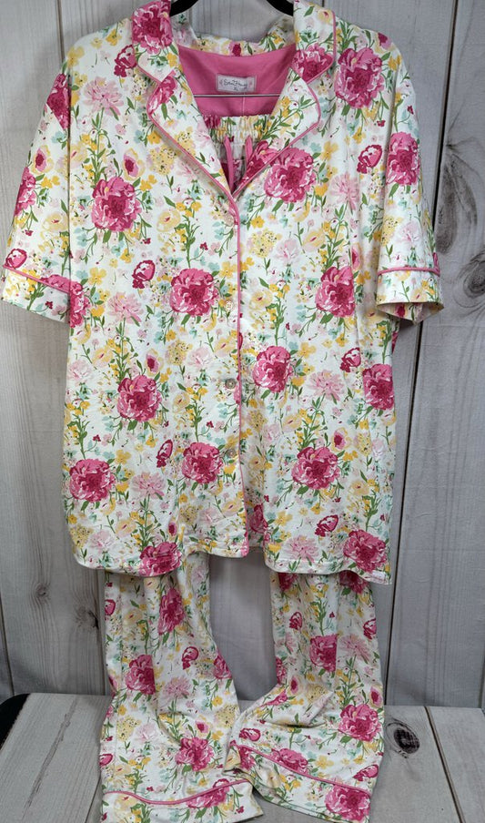 Sweet Honey Pajama Floral Set