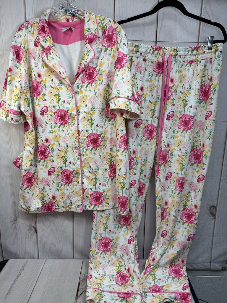 Sweet Honey Pajama Floral Set