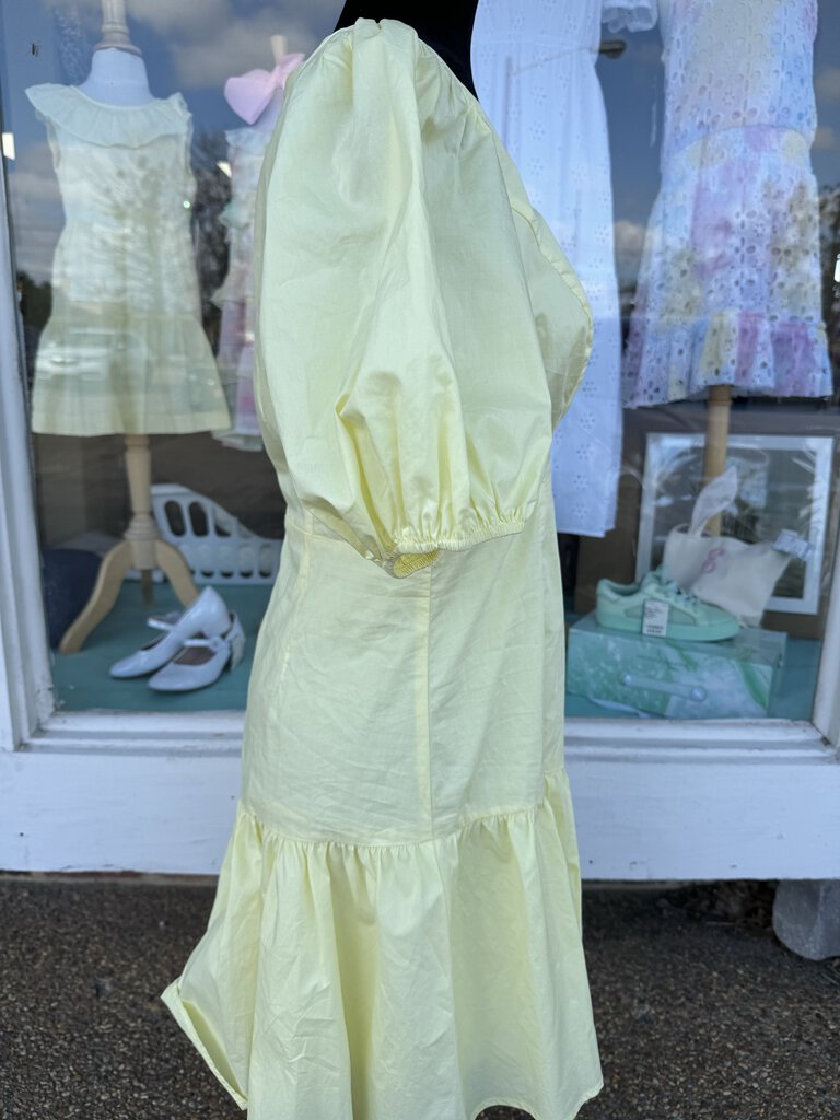NWT Astr The Label Yellow Dress