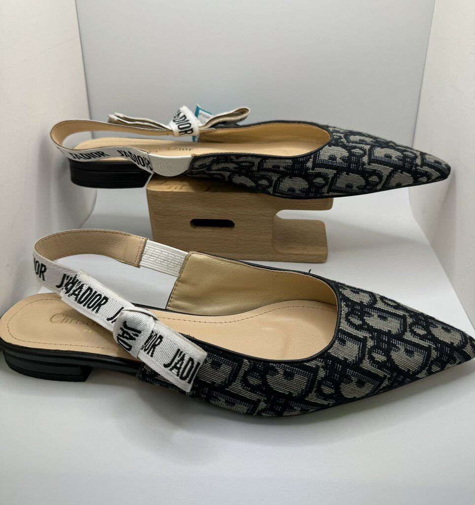 Christian Dior J'Adior Slingback Flats