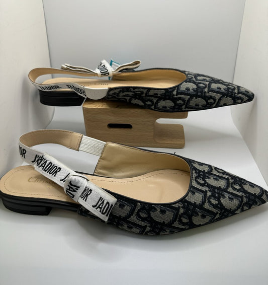 Christian Dior J'Adior Slingback Flats