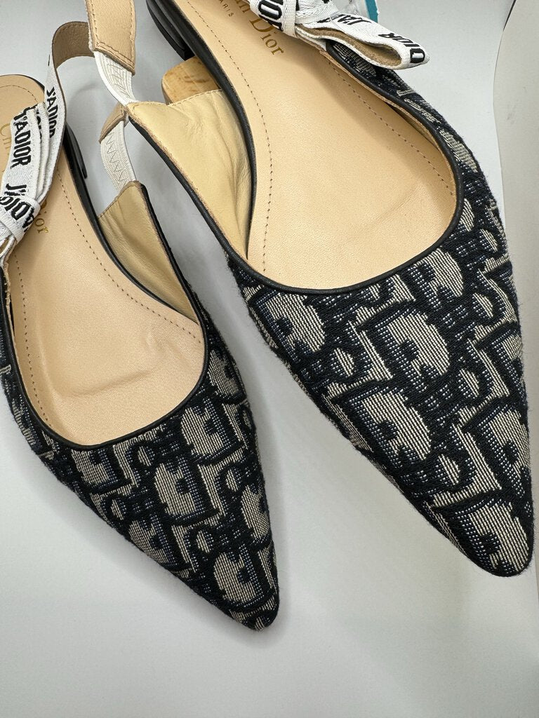 Christian Dior J'Adior Slingback Flats