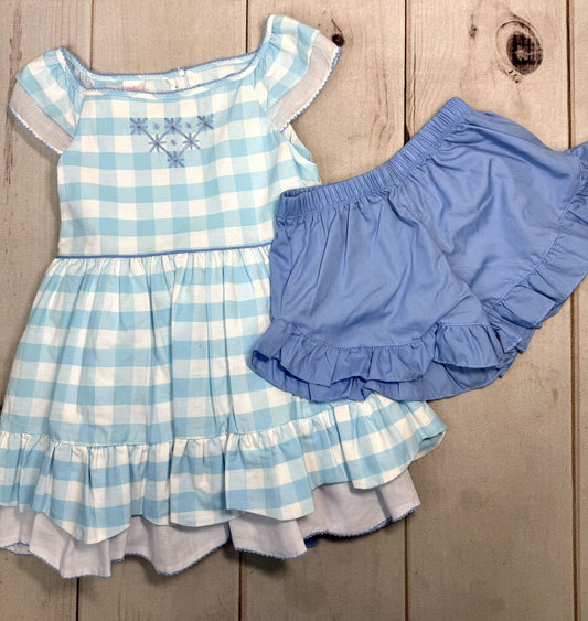 Blue Check Summer Cheer WDW Outfit