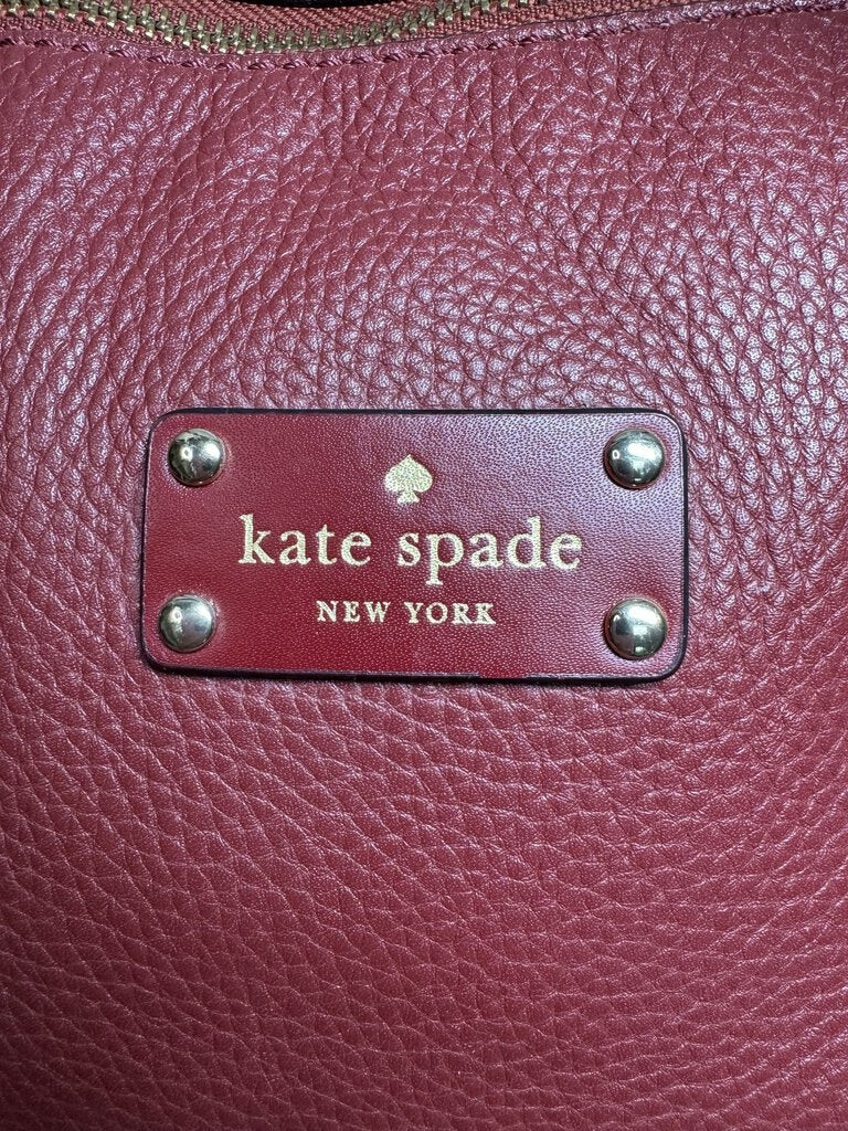 Kate Spade Leather Weekender