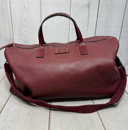 Kate Spade Leather Weekender