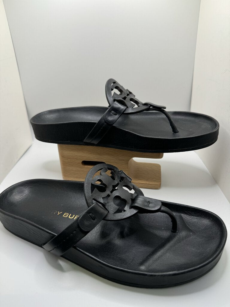 Tory Burch Miller Black Cloud Sandals