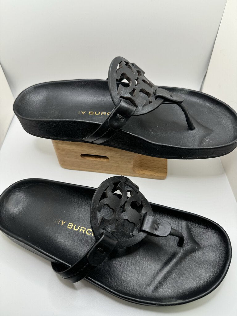 Tory Burch Miller Black Cloud Sandals