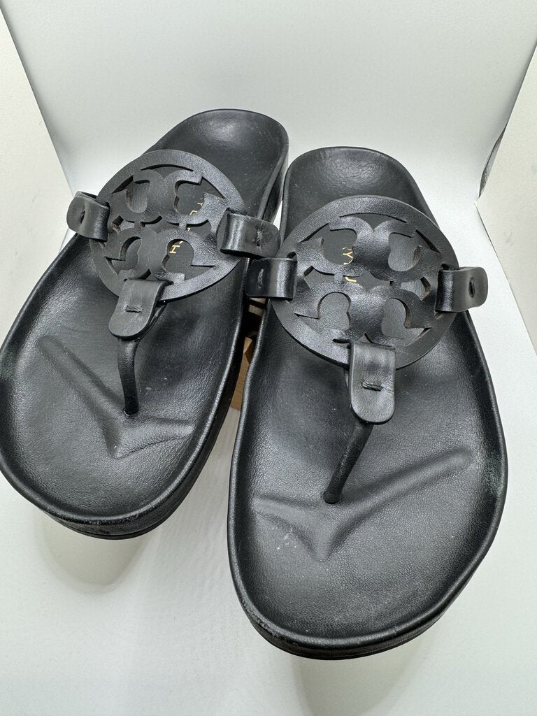 Tory Burch Miller Black Cloud Sandals