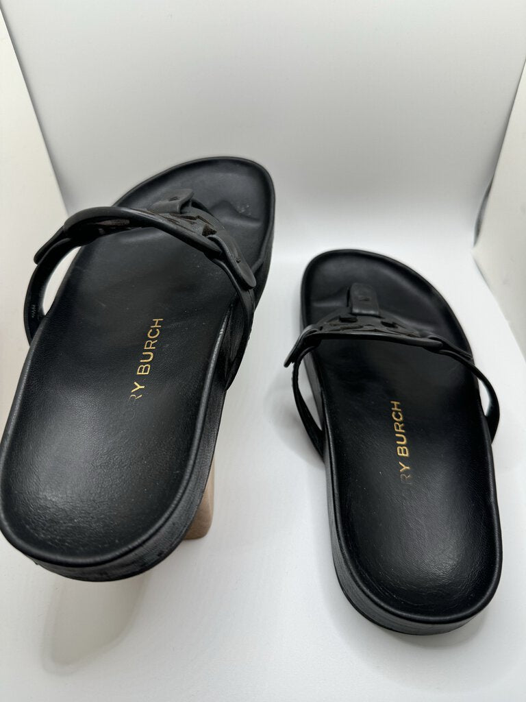 Tory Burch Miller Black Cloud Sandals