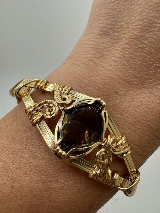 Ronaldo Smoky Quartz Bracelet