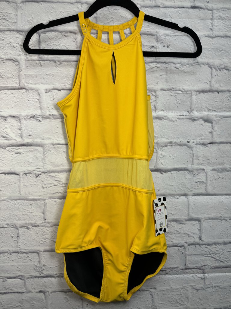 NWT Oh La La Dance Yellow Leotard