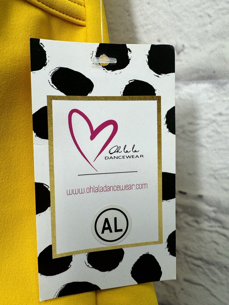 NWT Oh La La Dance Yellow Leotard