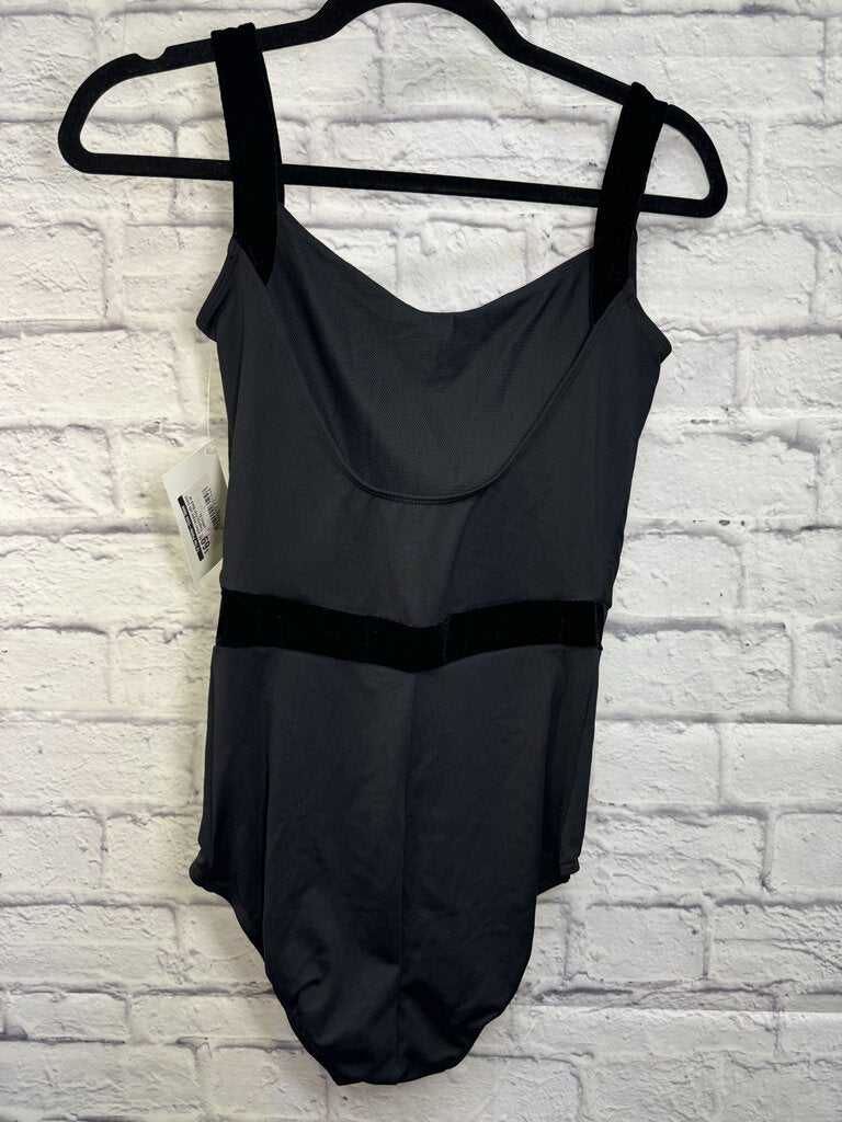 NWT Ainsliewear Black Print Leotard