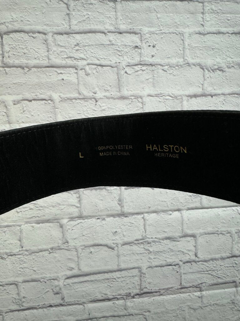 Halston Heritage Maxi Dress with Belt