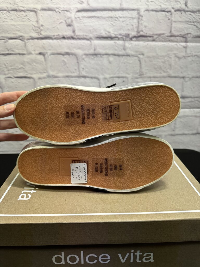 Dolce Vita Leopard Calf Hair Sneakers
