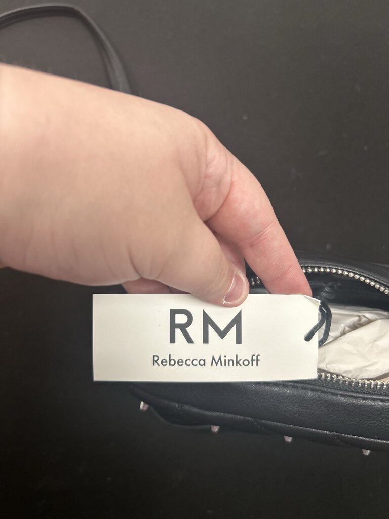 Rebecca Minkoff Black Studded Small Crossbody Purse