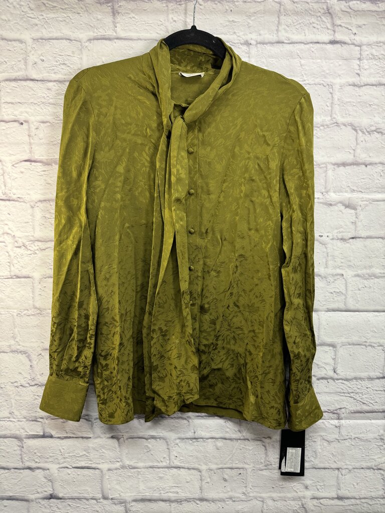 AUTHENTIC Saint Laurent Silk Button Up Top