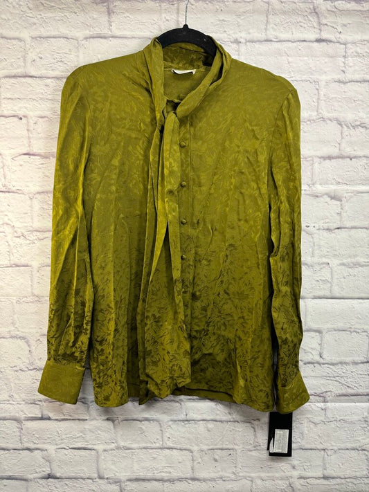 AUTHENTIC Saint Laurent Silk Button Up Top