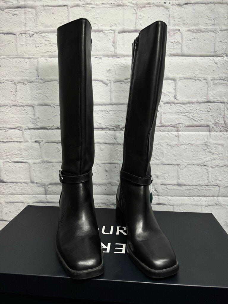 Naturalizer Eliot Black Knee Boots