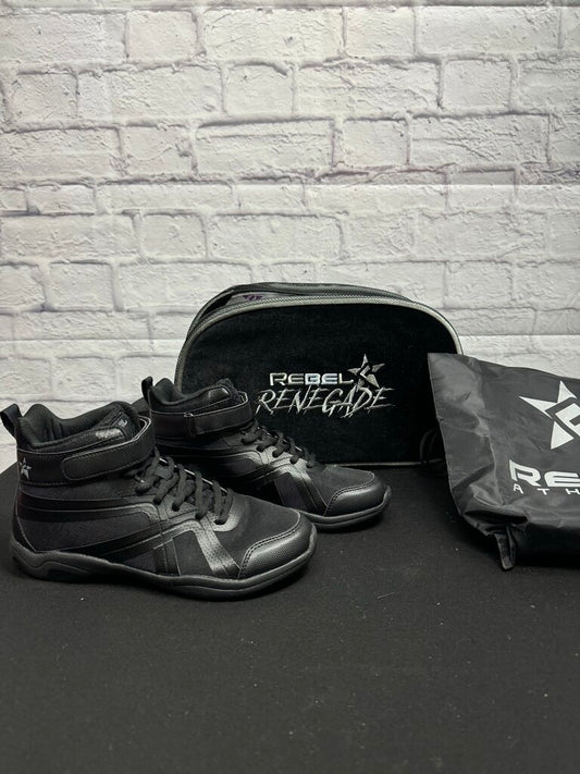 Rebel Athletic Black Renegade Cheer Shoes