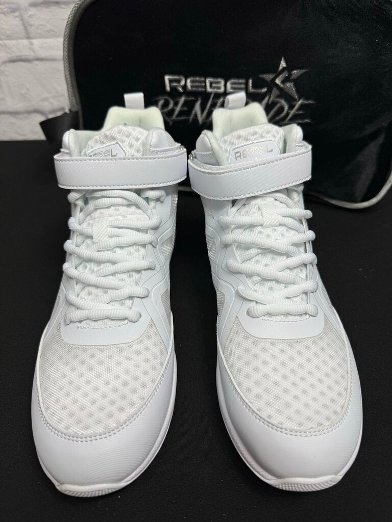 Rebel Athletic White Cheer Shoes