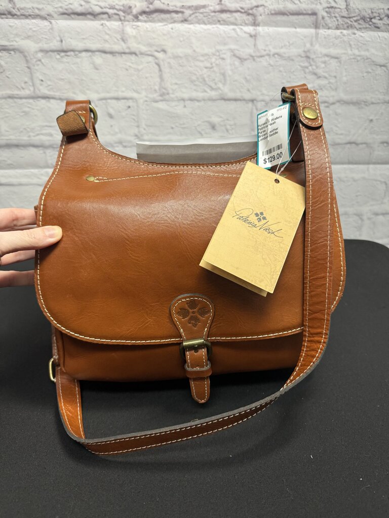 NWT Patricia Nash Leather London Saddle
