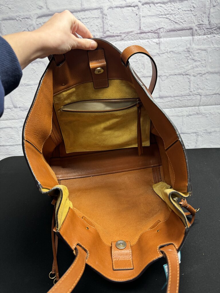 Chloe Milo Work Leather Tote