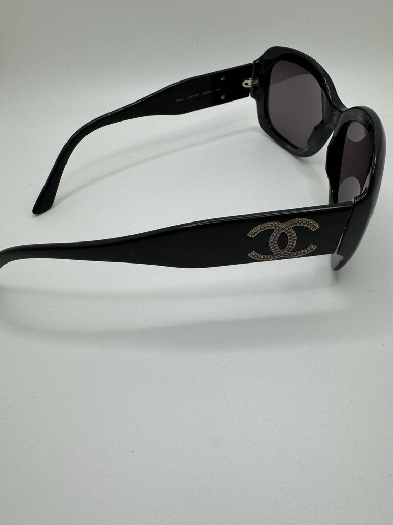Authentic Chanel Black Sunglasses