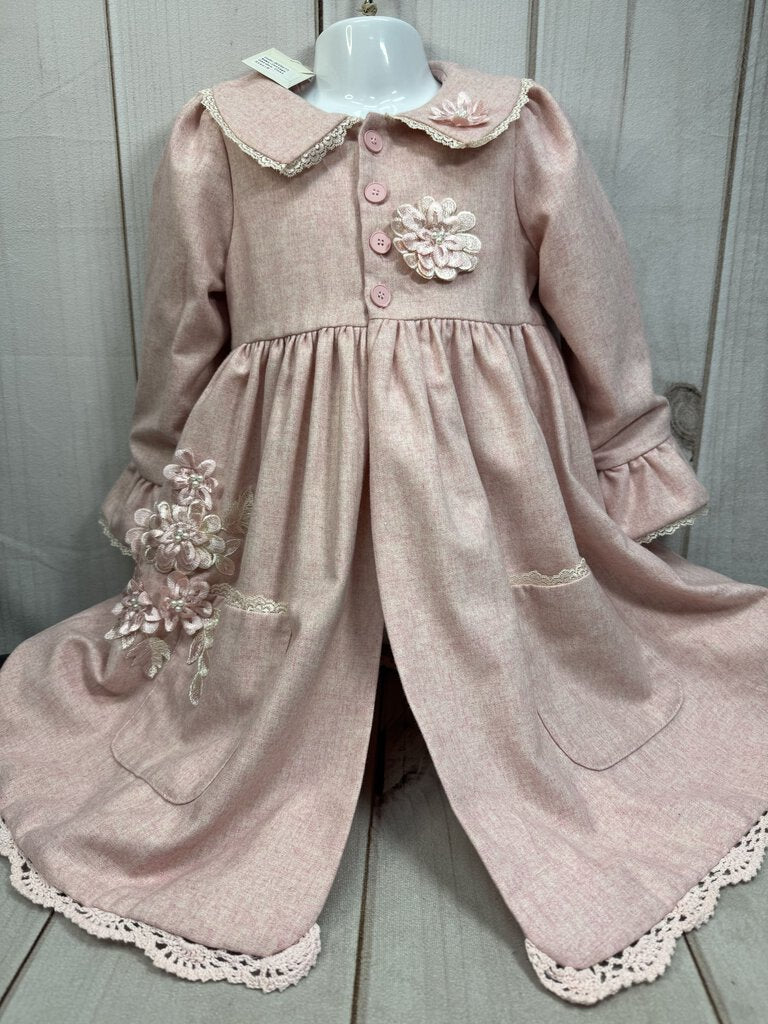 Doll Cake Pink Cottage Garden Coat NWT!