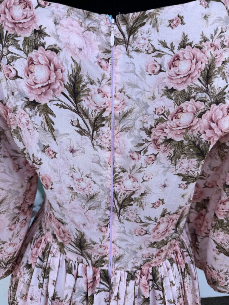 JessaKae Pink Floral Maxi Dress