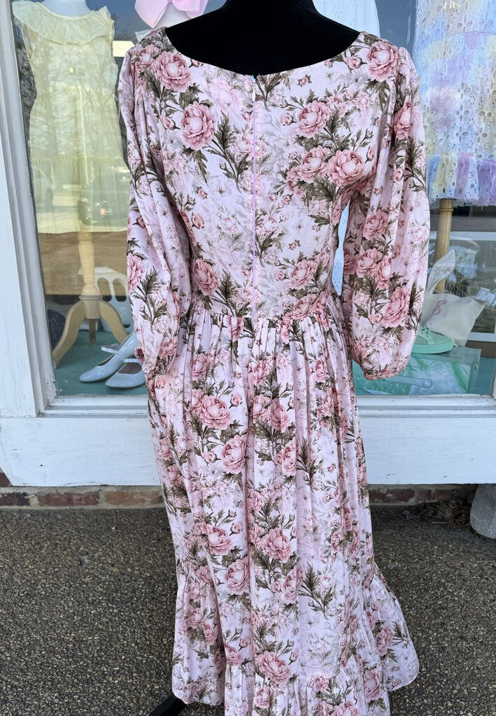 JessaKae Pink Floral Maxi Dress